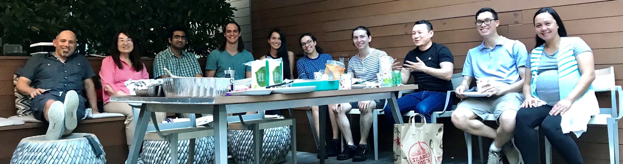 Corbin and Haydar lab gathering 2021